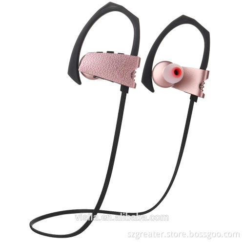 2017 New Waterproof Headphone!Stereo sport bluetooth earphone,Noise cancelling OEM wireless bluetooth earphone